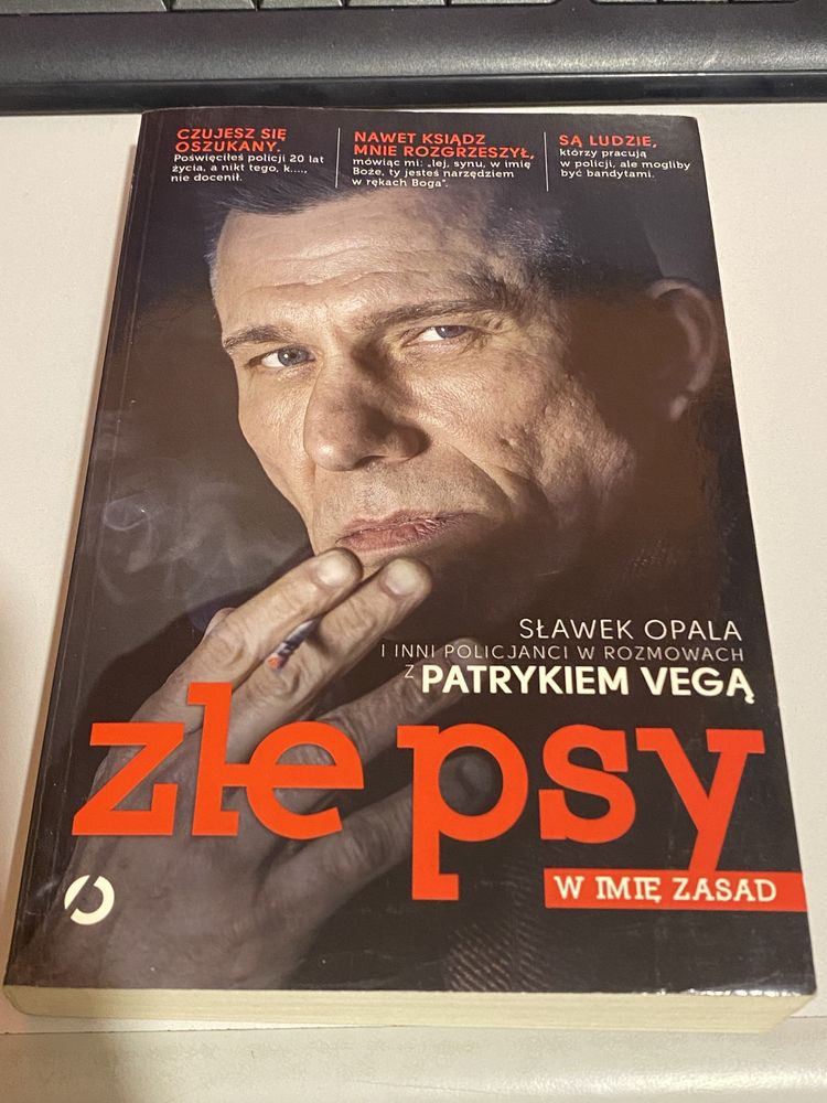 Książka Patryk Vega - złe psy w imię zasad