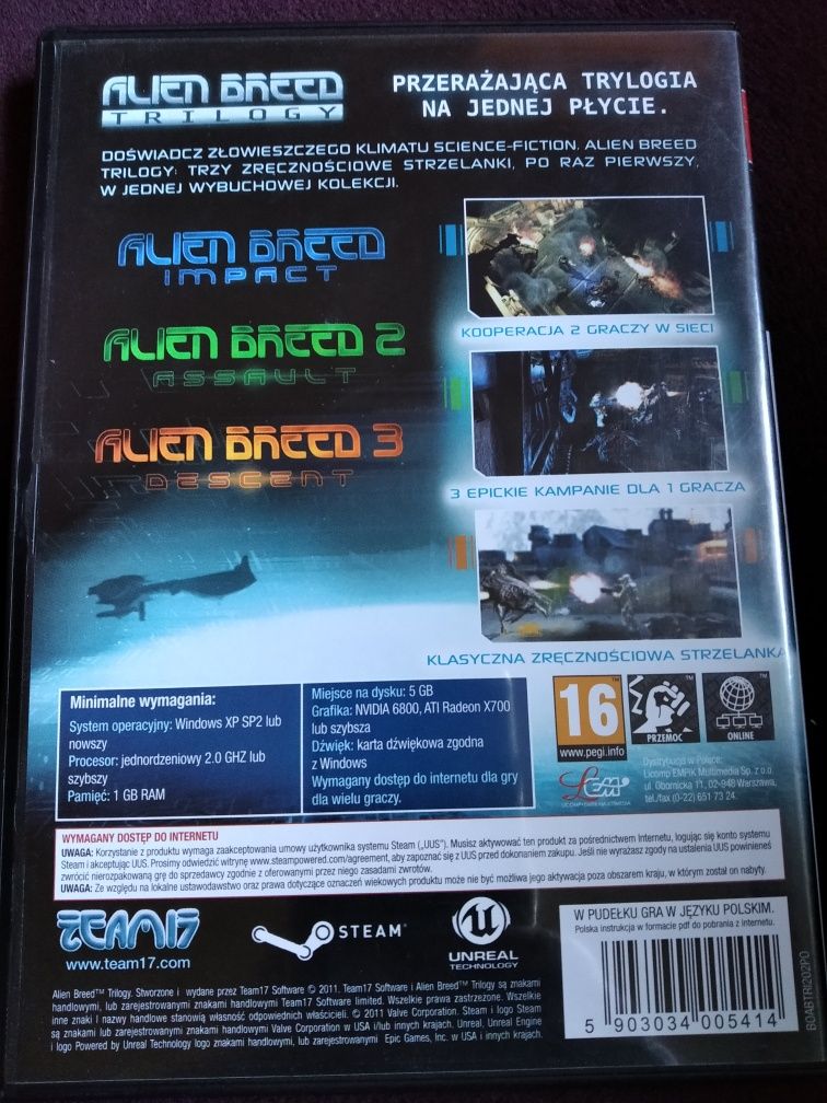 Alien Breed Trilogy na PC