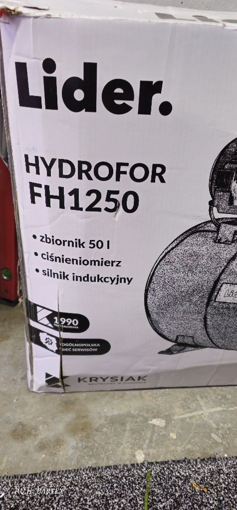 Hydrofor nowy wydajnosc 60l/min