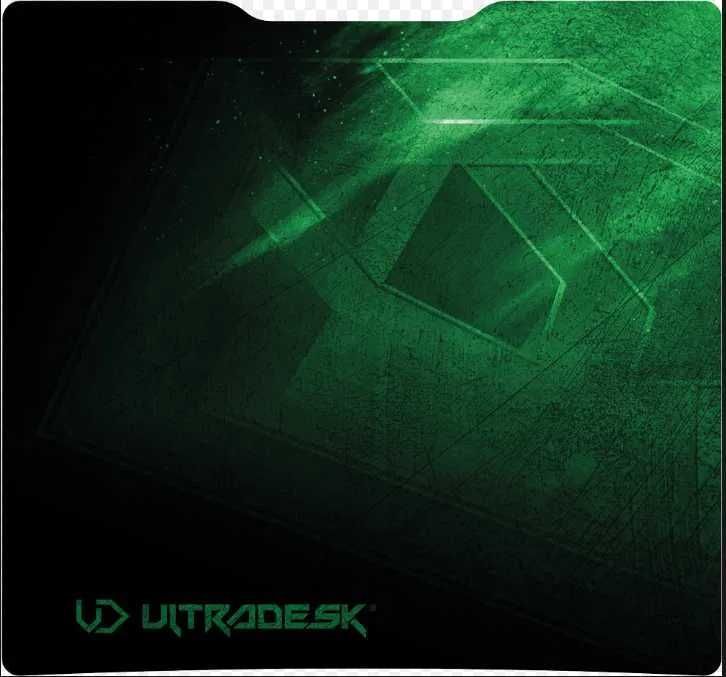 Gamingowa Podkładka pod mysz Ultradesk LEVEL PAD V2 duża zielona nowa
