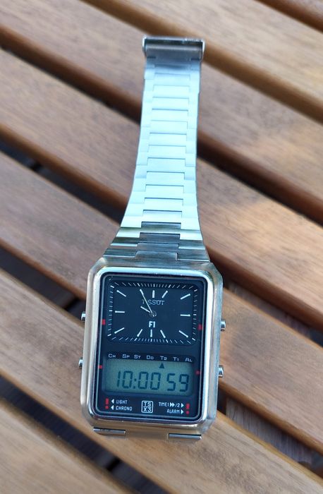 Tissot F1 TS X3 ana digi lata 70/80