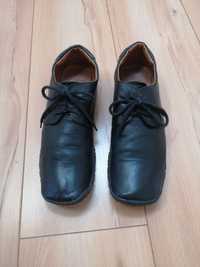 Buty skórzane r. 40 wygodne czarne