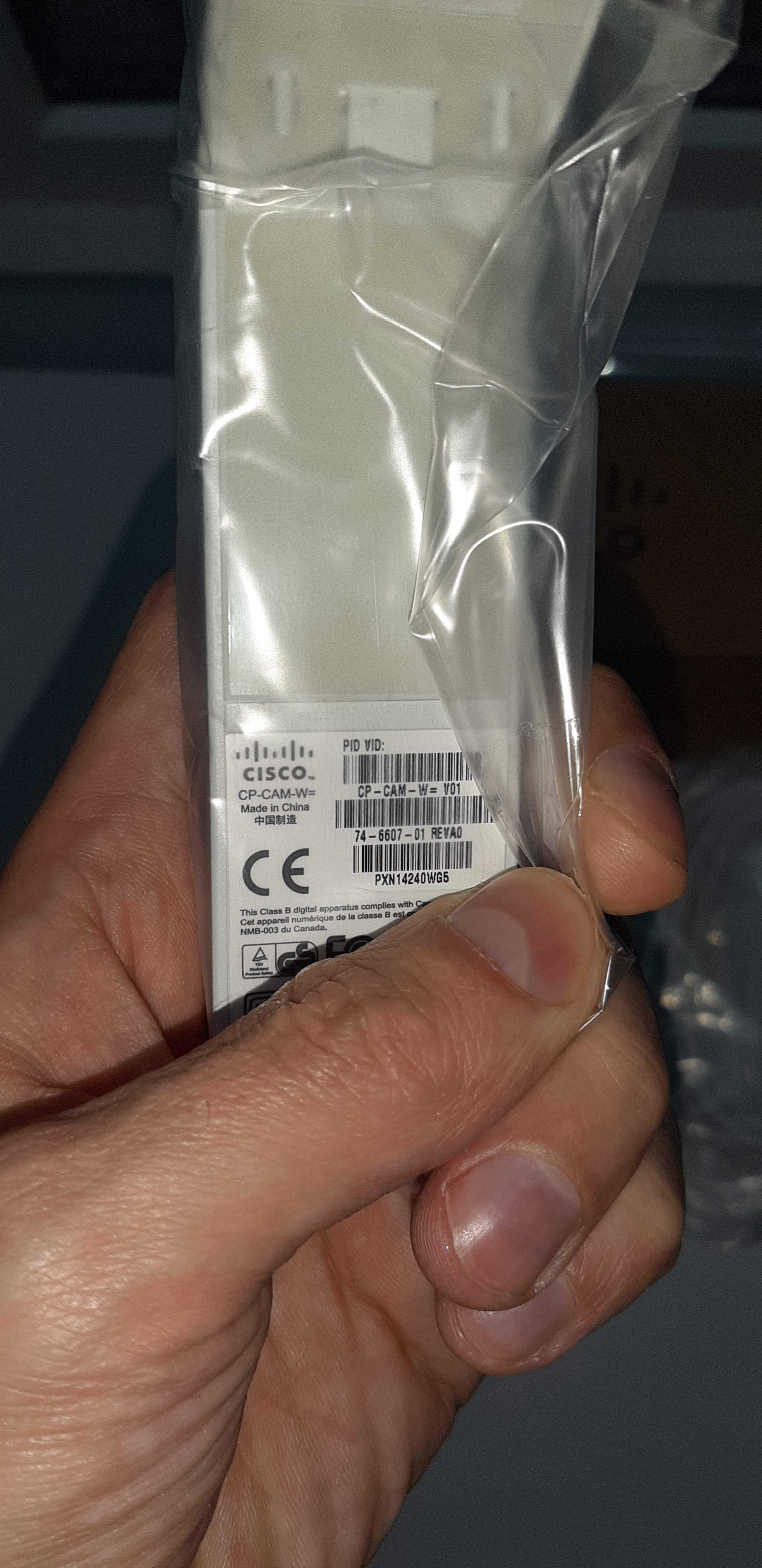 CP-CAM-W Cisco USB видеокамера для Cisco IP Phone 9900 белого цвета