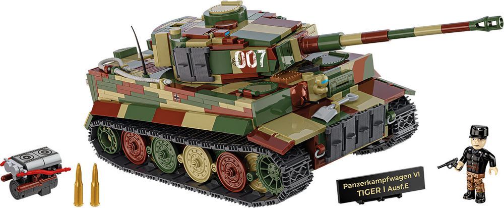 Klocki Cobi 2587 Czołg Panzerkampfwagen Vi Tiger I Ausf. Executive