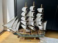 Model statku drewniany 49cm Cutty Sark super stan