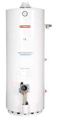 Podgrzewacz gaz TERMICA 120 l stal nierdz P120SP/RICHMOND/AMERICANOS