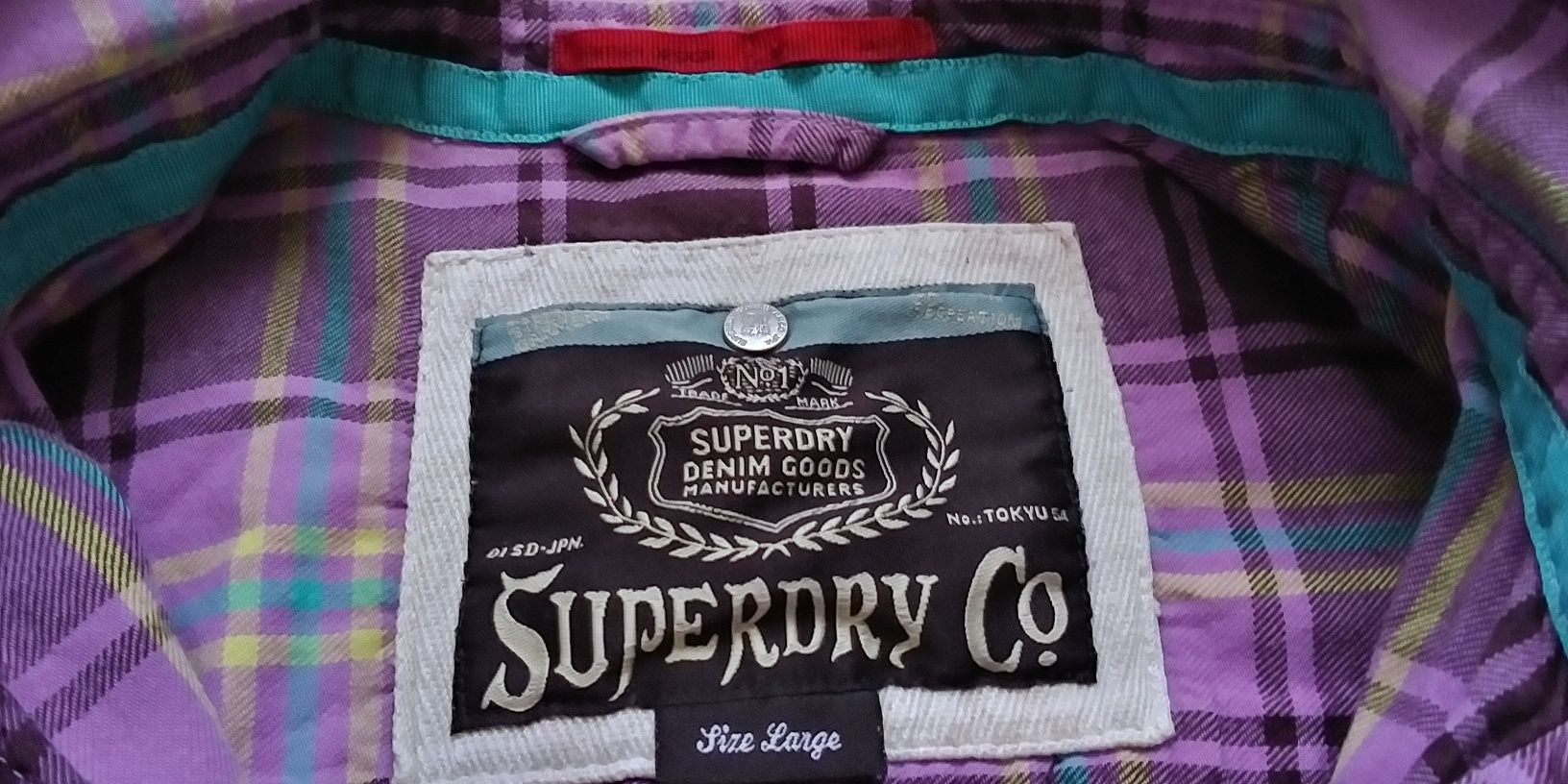 Koszula w krate Superdry r.L