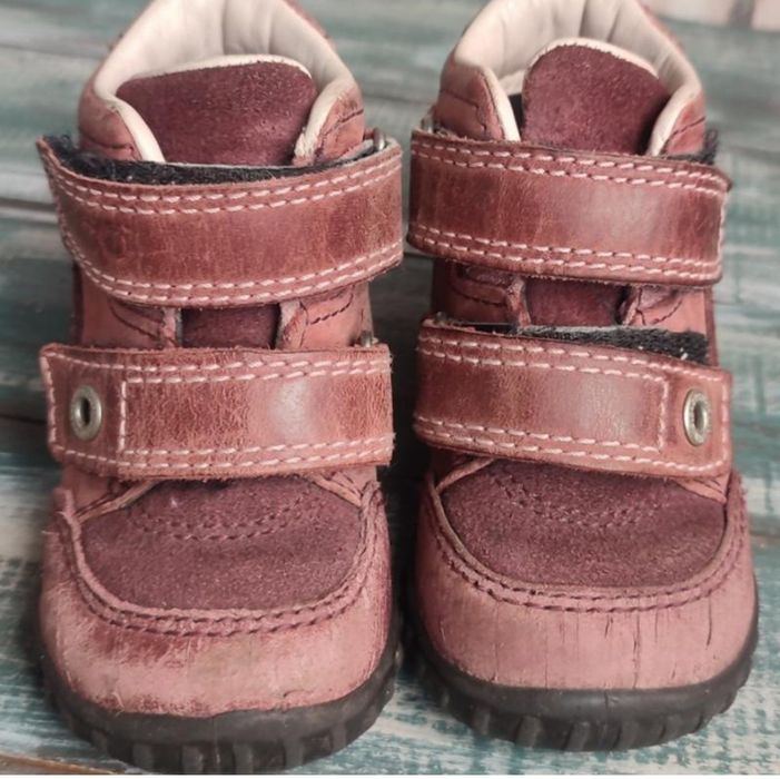 Ботинки Ecco (19 разм, стелька 12.5 см, на ножку 11-12 см)у