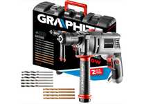 Wiertarka udarowa GRAPHITE 230 V 650 W uchwyt samozaciskowy 2442