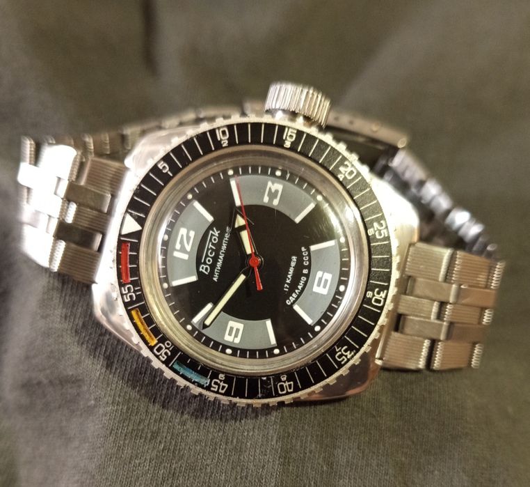 Часы Восток.ччз.Амфибия 200м.кастом. Антимагнит. Мод.