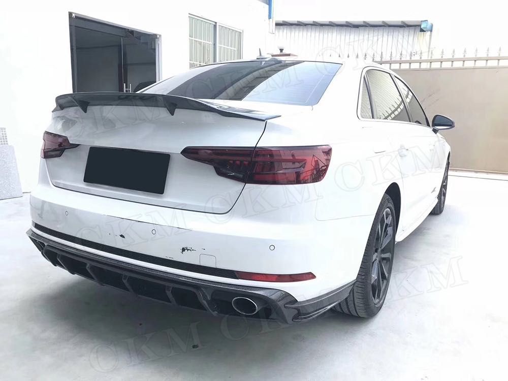 Спойлер AUDI A4 B9 S4 накладка на багажник ляду бленда антикрыло а4 б9