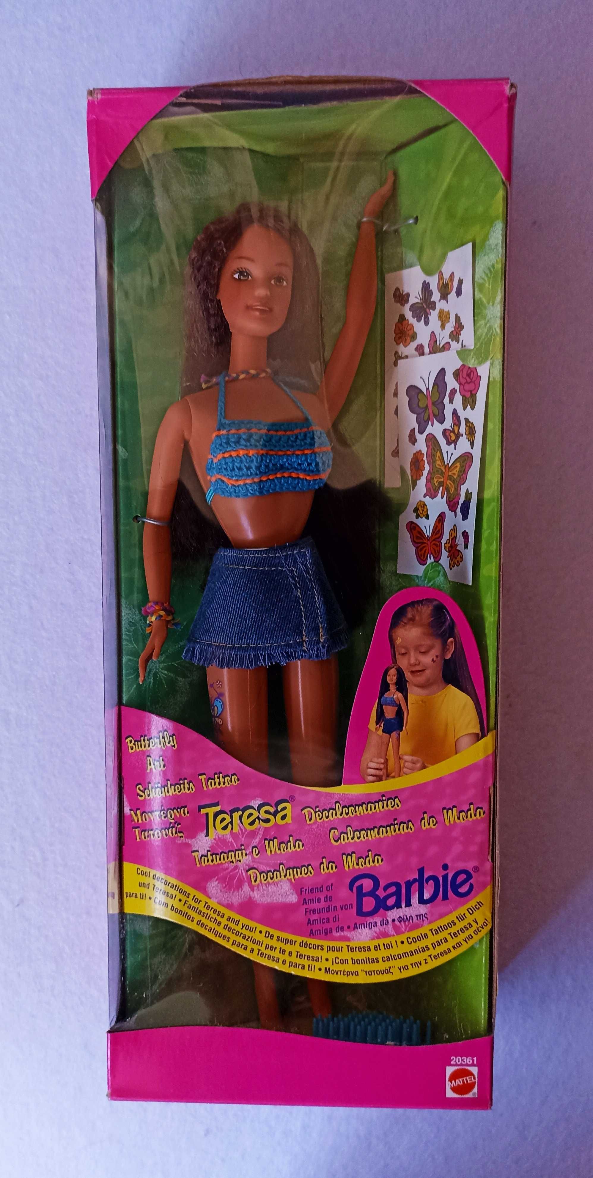 Barbie Teresa Butterfly Art 1998