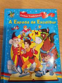 Livro "A Espada de Excalibur"