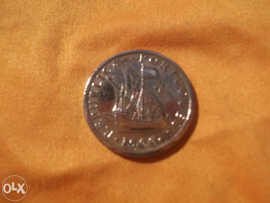 Moeda portuguesa 5$00 1964