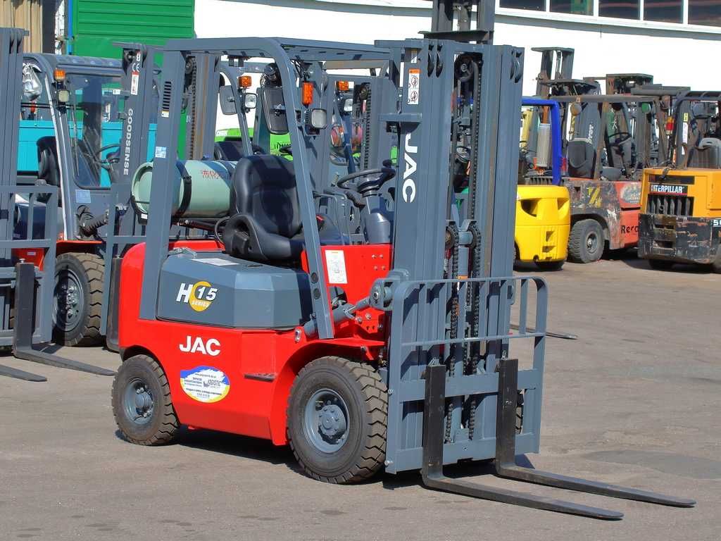 Газ-бензиновий JAC 1,5т (погрузчики, кари) та інші з гарантією 2р