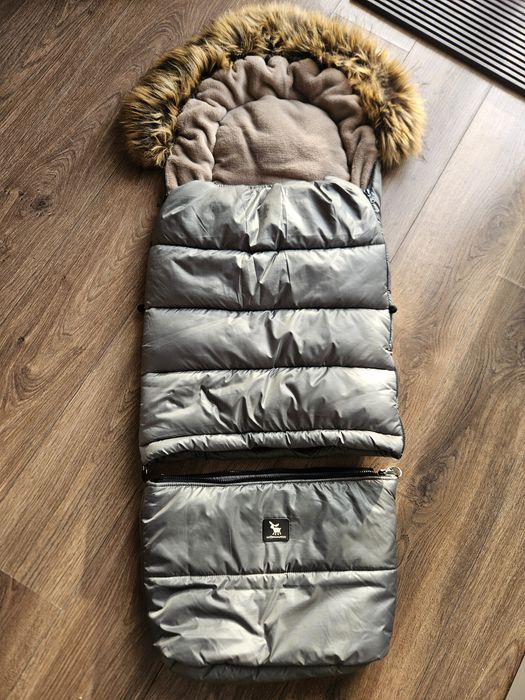 Wielofunkcyjny, modułowy śpiworek zimowy