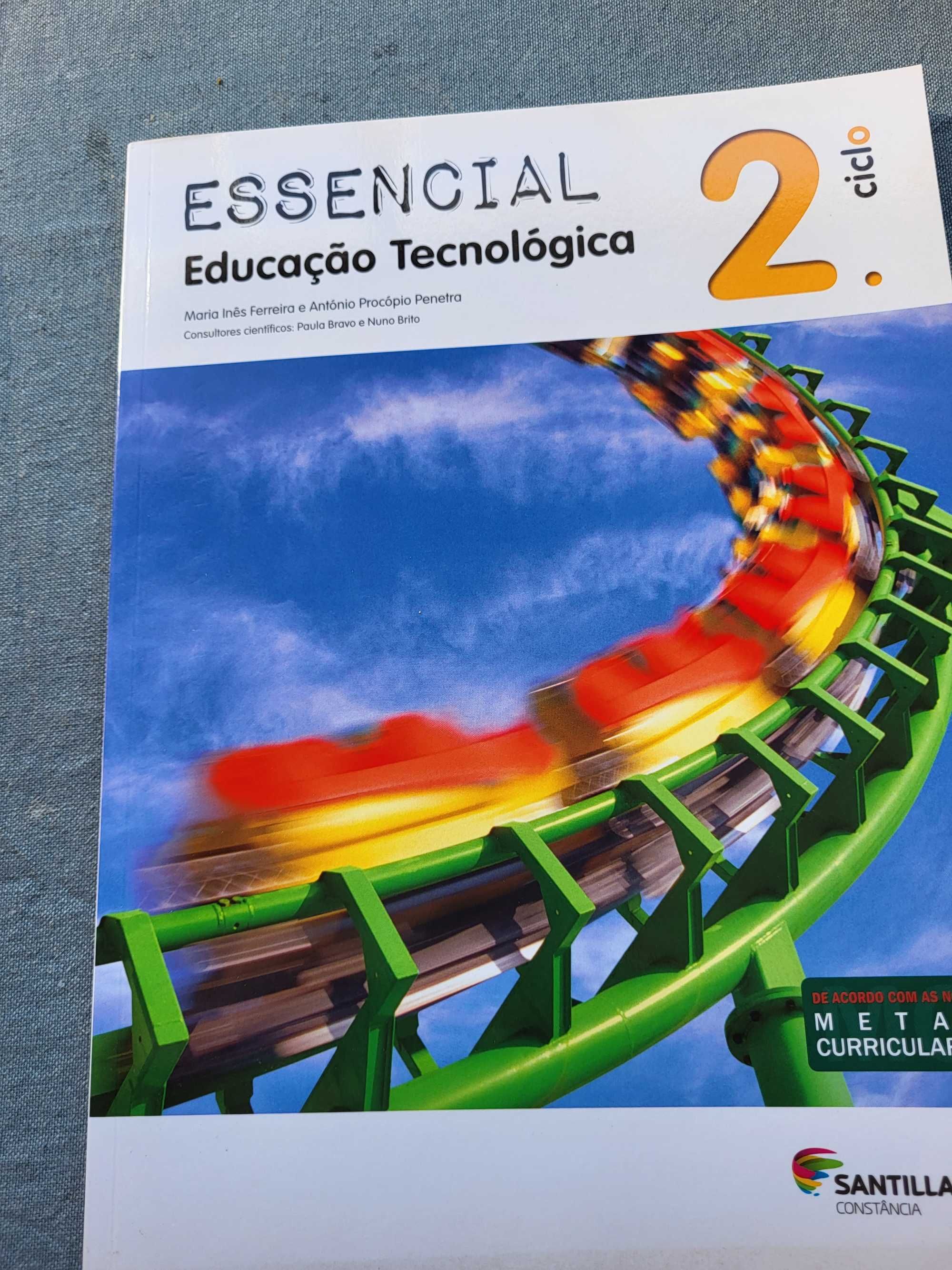 Livro Escolar Essencial Educação Tecnológica 2º Ciclo