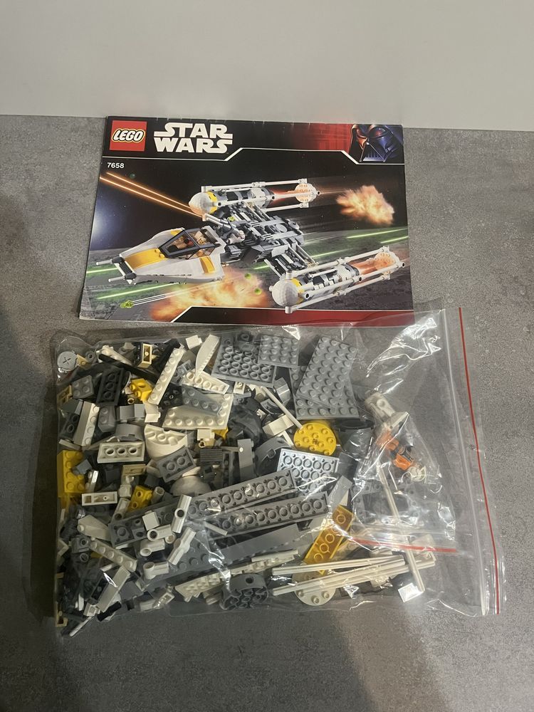 Lego star wars 7658 z instrukcją