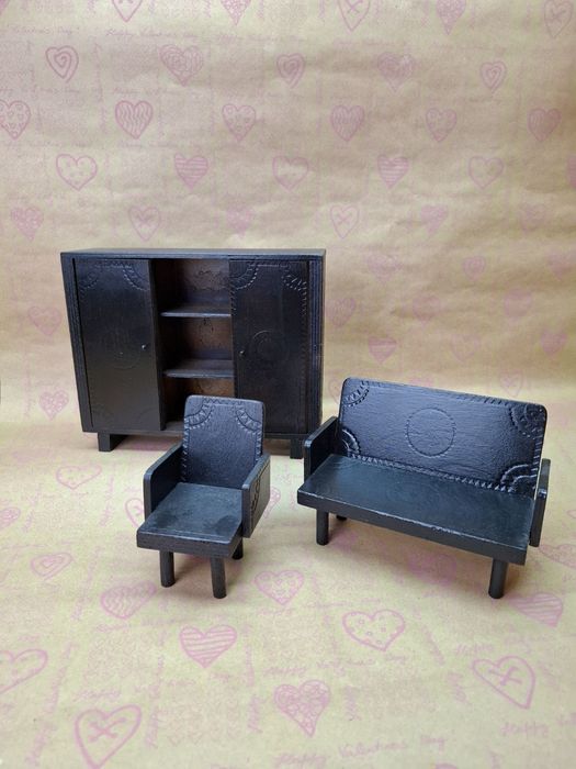 Мебель для кукол миниатюрная мебель из дерева игрушка