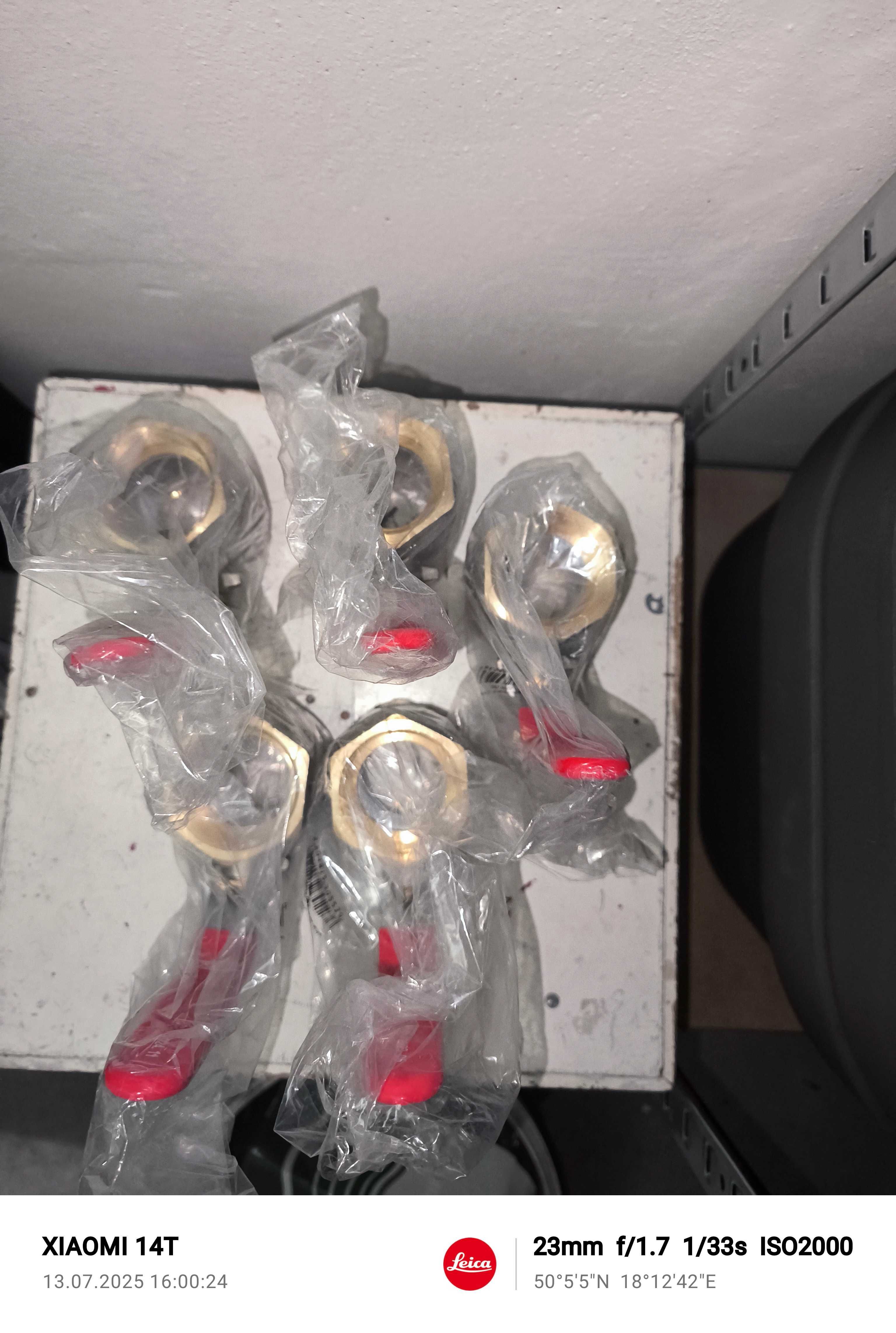 Zawory kulowe wodne 36sztuk Goshe 1/2"-1"-5/4"-1,5",2"