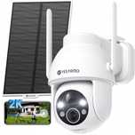 Yesyamo Kamera Zewnętrzna 2K 355 Pan Tilt Wlan Solar Pir Biała