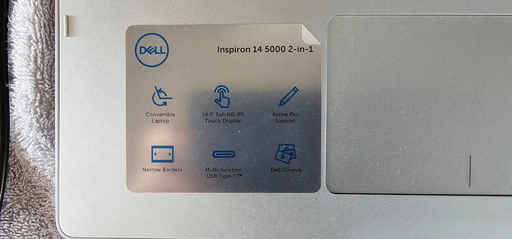 Notebook laptop komputer DELL Inspiron 14 „2 w 1”