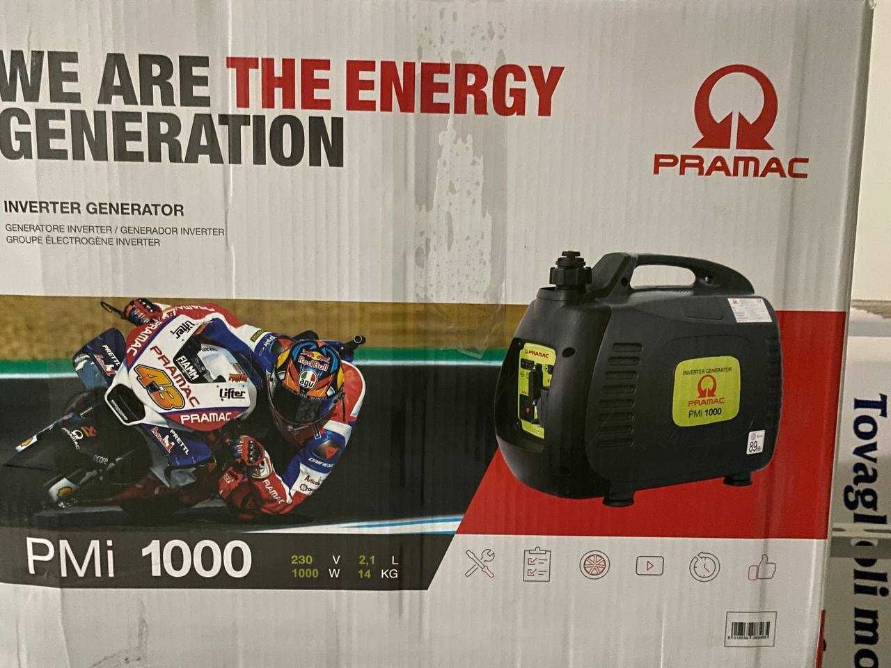 Генератор ІНВЕРТОРНИЙ /  PRAMAC PMi 1000 / 1КВТ / 230В/50Гц. / ITALY