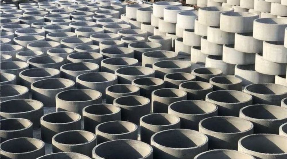 Бетонные кольца,крышки