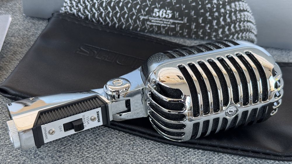 Новий Ретро вокальний мікрофон SHURE 55SH SERIES II