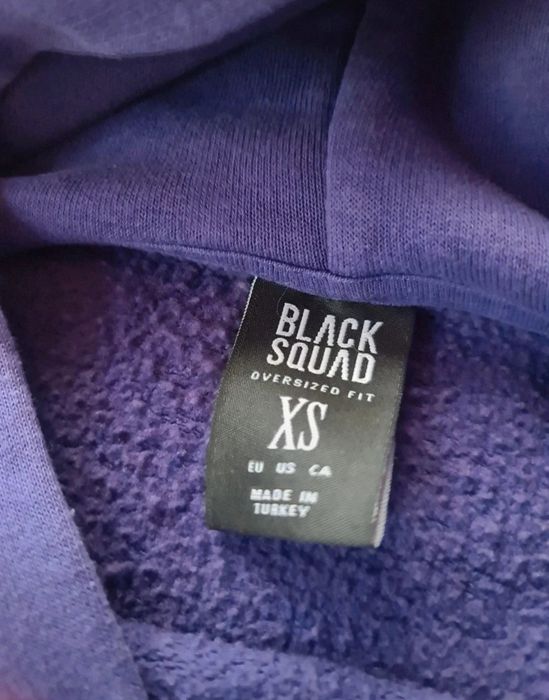 Bluza oversize XS Black Squad