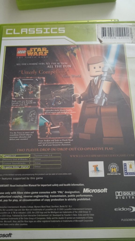 Gra Xbox 360 Lego Star Wars