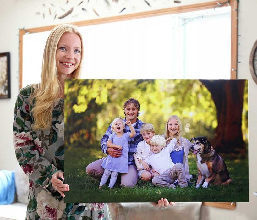 Картины (фото) на холсте. Печать портретов по фотографии. Фотокартины.