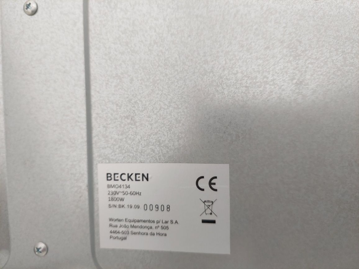 Forno eléctrico Becken