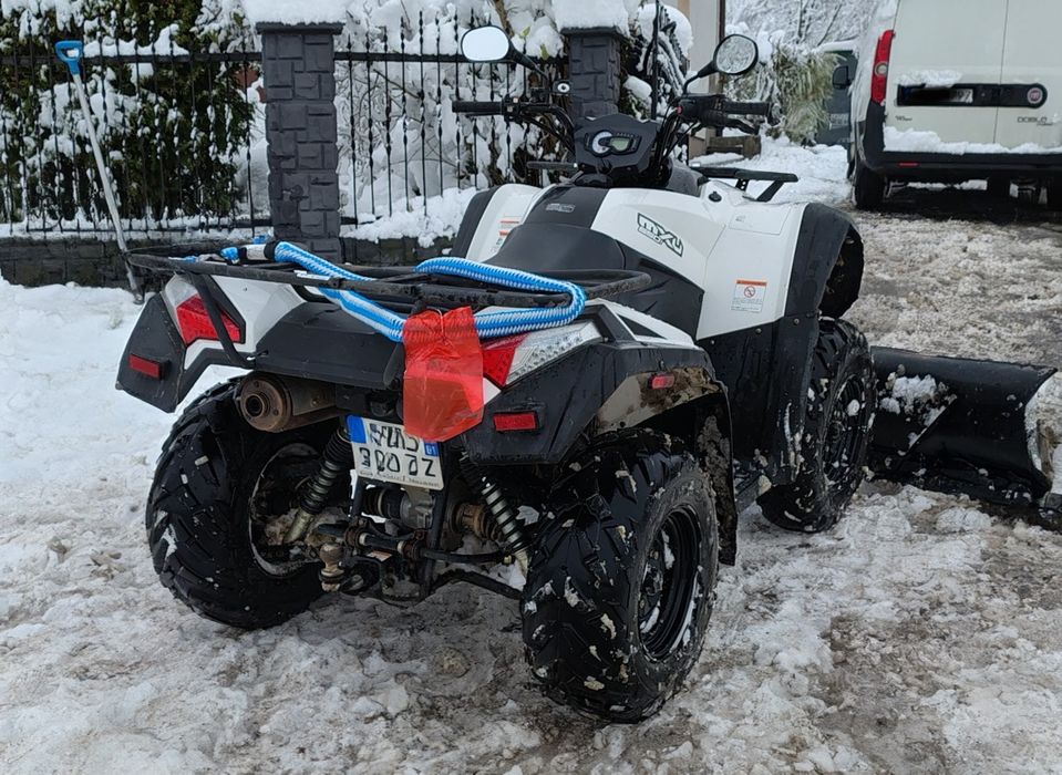 Kymco mxu 550 4x4 L7e  1800km . Pług  do śniegu