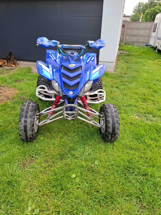 Raptor 660 uszkodzony  zarejestrowany na ciagnik