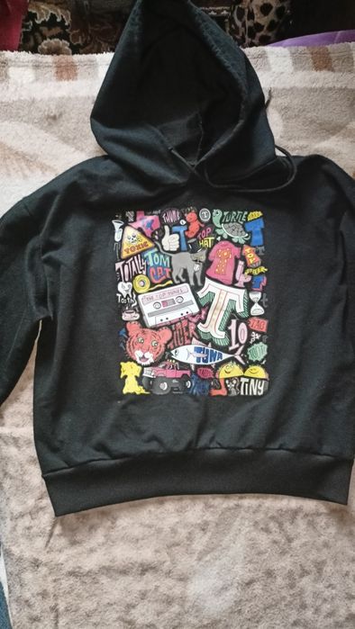 Кофта ромпер толстовка