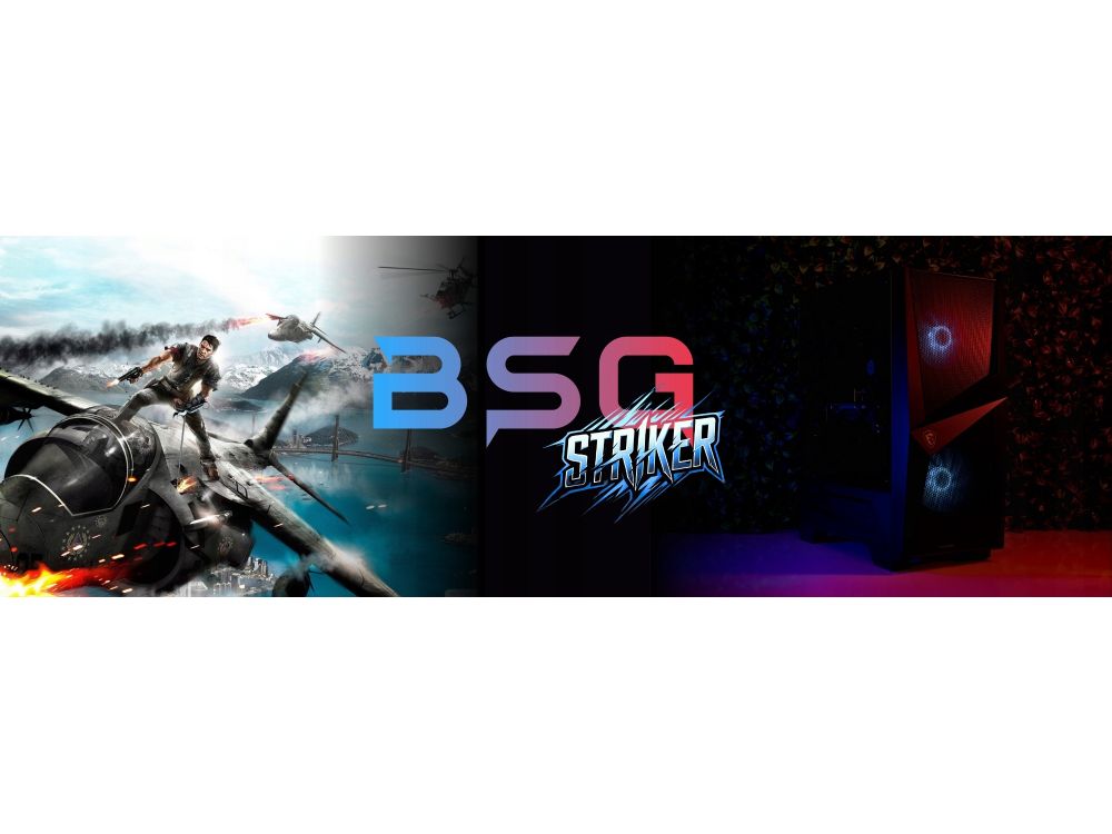 BSG Striker V18 Komputer i7, 16GB DDR4, 512GB SSD, RTX3050, Win10Pro