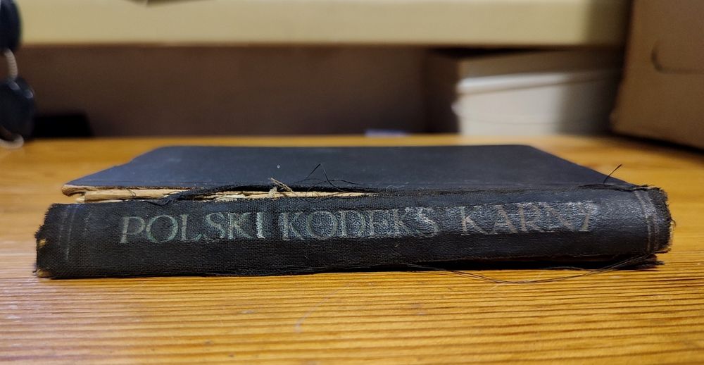 Polski Kodeks Karny z 11.VII.1932 r., Lwów 1932 - ORYGINAŁ