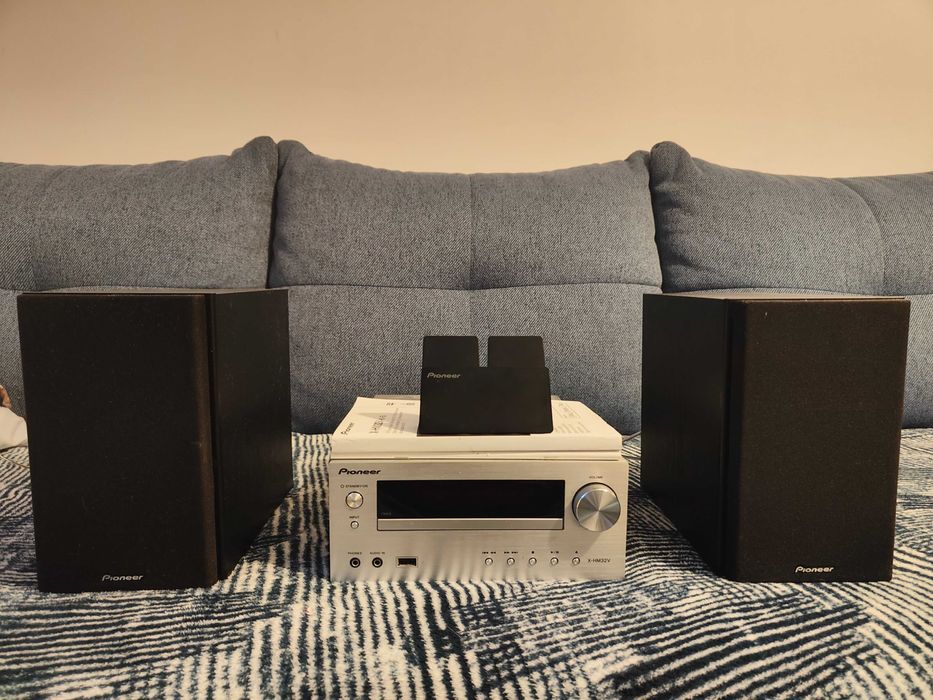 Pioneer X-HM32V miniwieża Hi-Fi DVD/USB/Bluetooth + głośniki