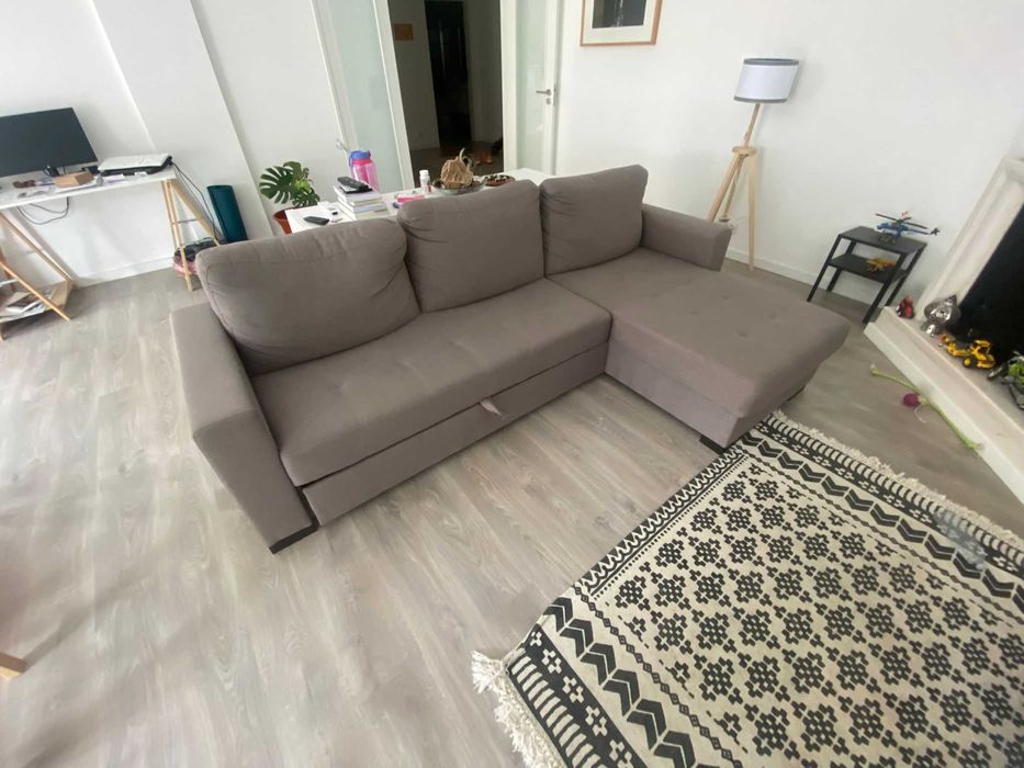 Chaise Longue com Cama Michigan II L252 x A90 x P152
