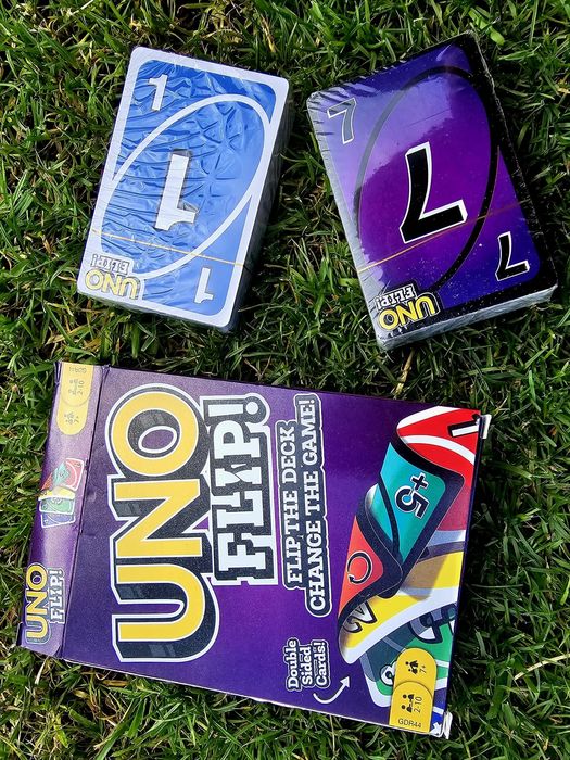 Ekstra gra karciana dla dzieci Uno Flip nowa