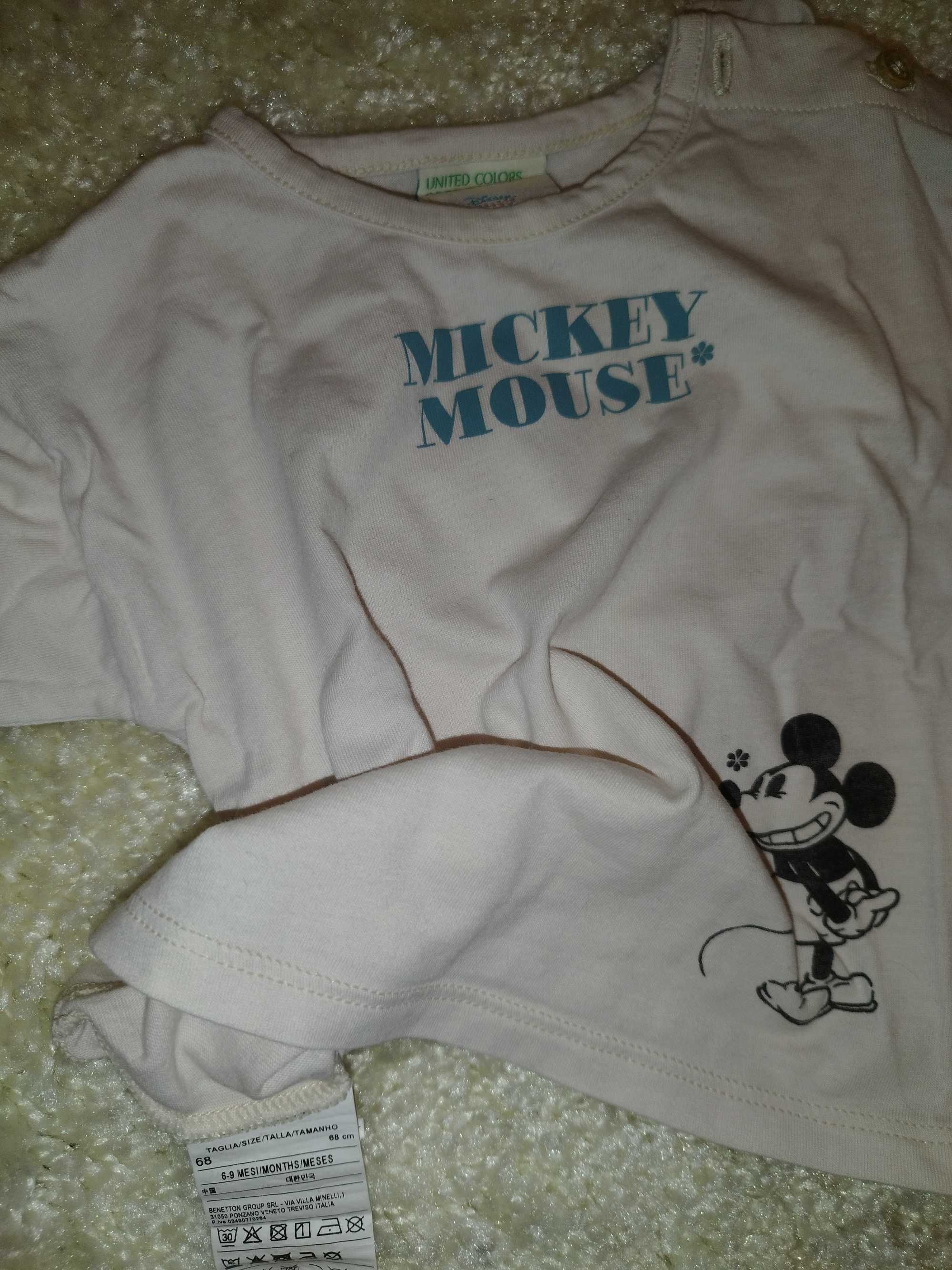 Camisola bebé menino Mickey Benetton