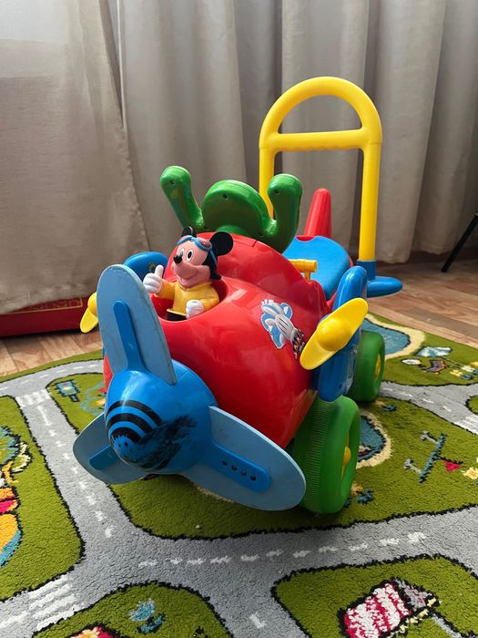 KIDDIELAND Чудомобиль - МИККИ-МАУС: ТРИ В ОДНОМ (свет, звук)