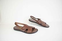 Andrea e Michele Коричневые Кожаные Сандалии Made in Italy р 44