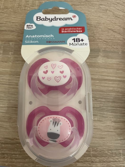 Соски пустышки babydream 18+