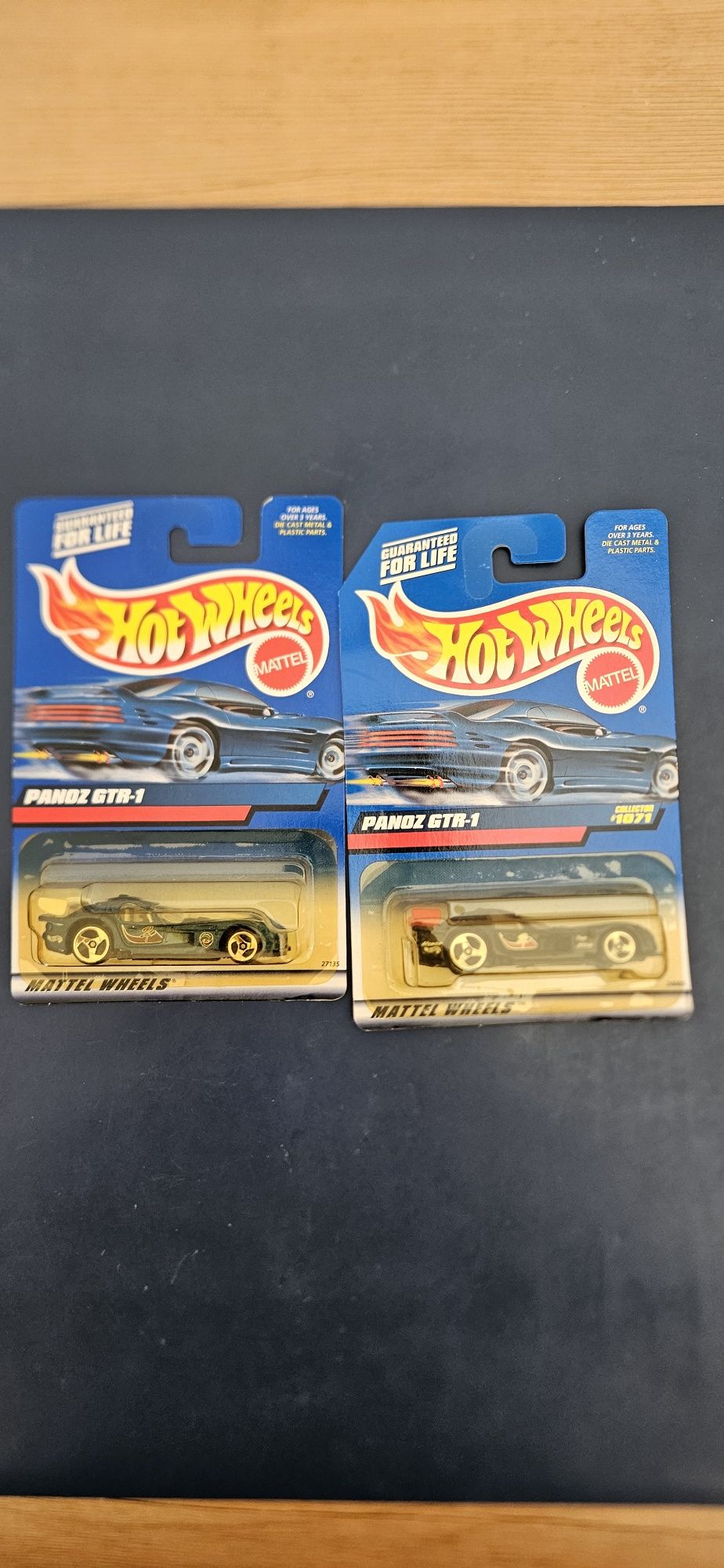 Panoz gtr-1. Zestaw 2 autek hot wheels