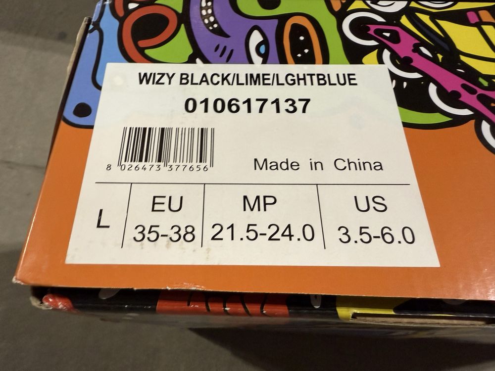 Rolki Fila Wizy unisex rozm. 35-38 junior line (nowe)