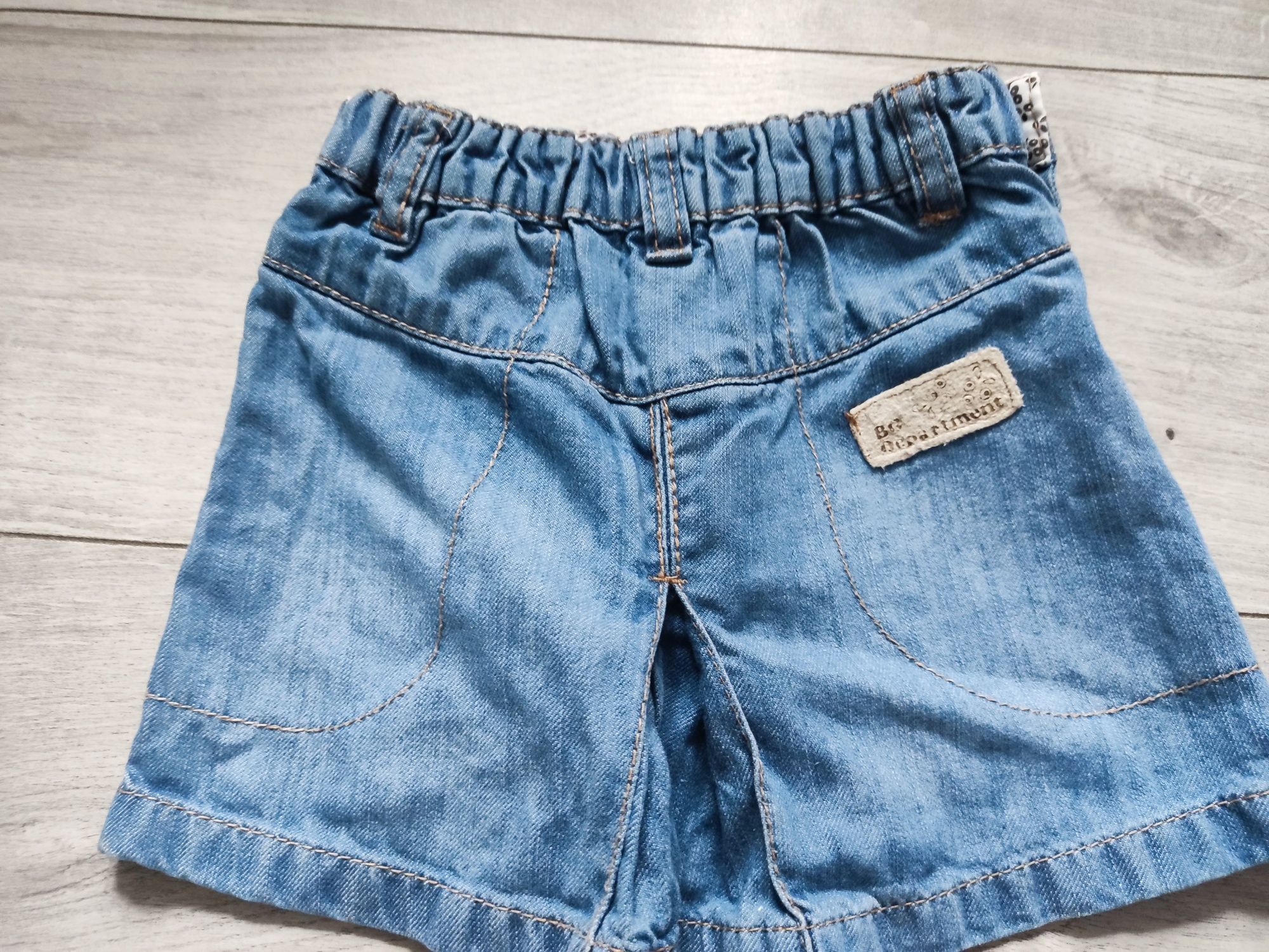 Dwie spódnice jeansowe rozmiar 98 H&M i in extenso rozmiar 98