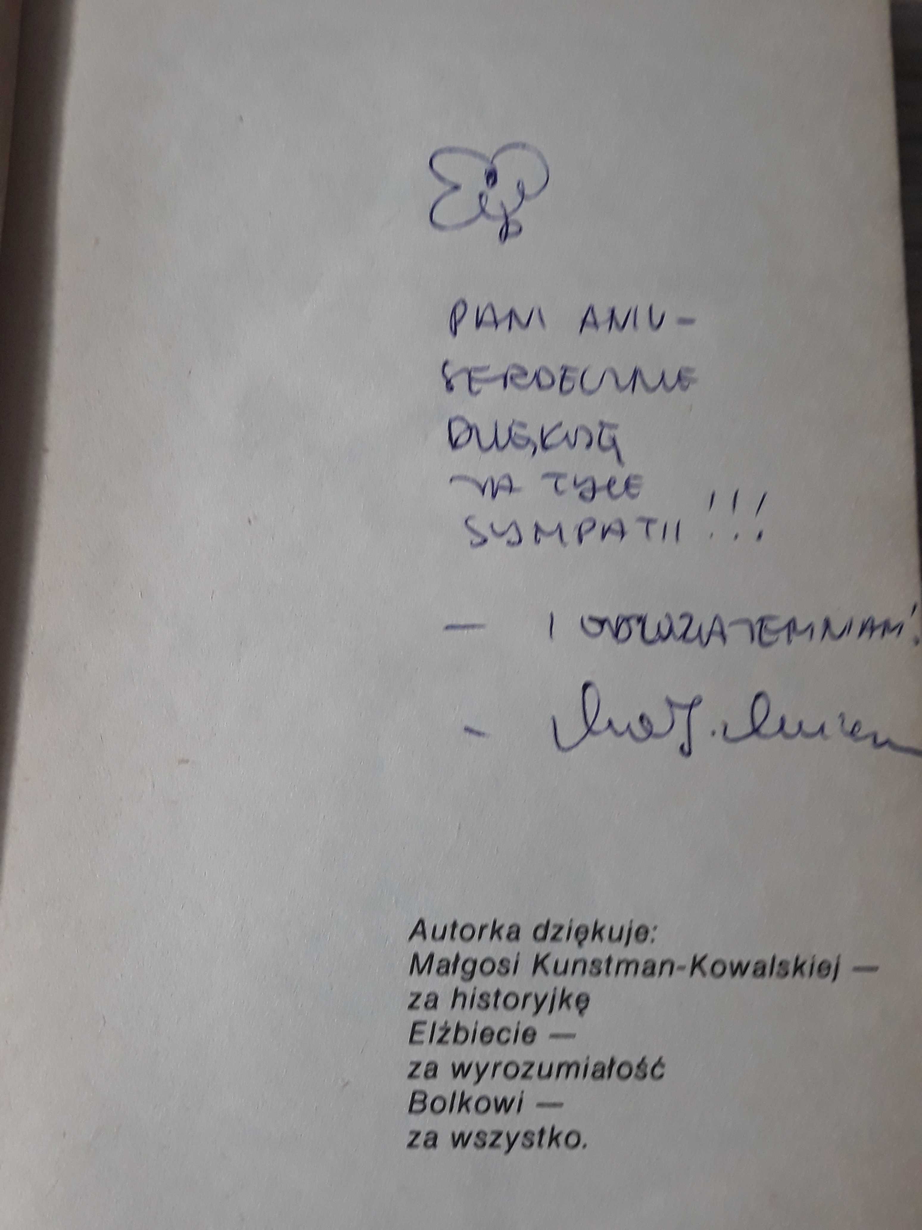 Małgorzata Musierowicz "Opium w rosole" - z dedykacją autorki.