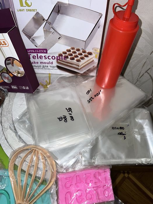 Аксессуары для кондитера, молды, подложки, формы для конфет, торта